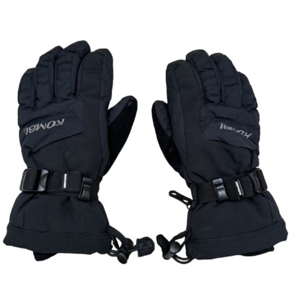 Kombi Junior Black Ski or Winter Sport Gloves - Picture 1 of 4